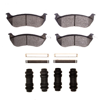 R1 96-02 Ford Crown Victoria Rear Ceramic Pads & Hardware Kit