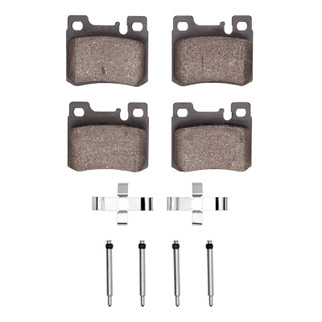 R1 86-95 Mercedes-Benz 190E Rear Ceramic Pads & Hardware Kit