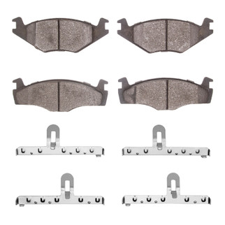 R1 84-92 Volkswagen Golf Front Optimum OE Pads & Hardware Kit