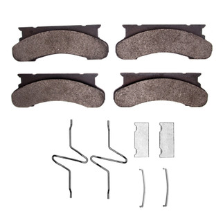 R1 75-94 Ford E-350 Econoline Front Ceramic Pads & Hardware Kit