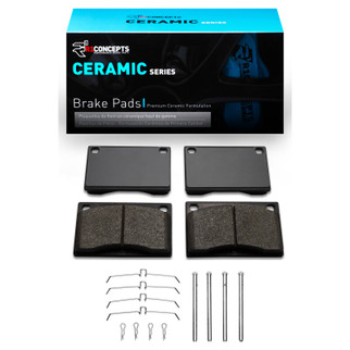R1 76-93 Volvo 264 Front Ceramic Pads & Hardware Kit