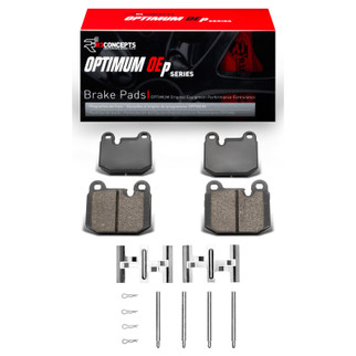 R1 77-83 BMW 320I (USA/Canada) Front Optimum OE Pads & Hardware Kit