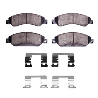 R1 05-08 Cadillac Escalade Front Super Duty Pads & Hardware Kit