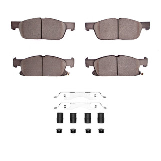 DFC 17-20 Ford Fusion Front 4000 HybriDynamic Brake Pads and Hardware Kit