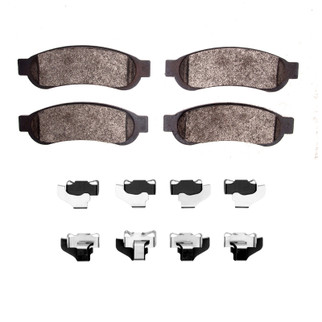 R1 10-12 Ford F-250 4WD (Super Duty) Rear Performance Off-Road/Tow Brake Pads & Hardware Kit