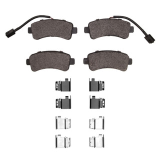 R1 14-21 Ram Promaster 2500 Rear Semi Met Pads & Hardware Kit