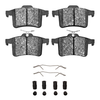 R1 10-19 Jaguar XJR Rear Semi Met Pads & Hardware Kit