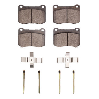 R1 08-14 Lexus IS F Rear Semi Met Pads & Hardware Kit