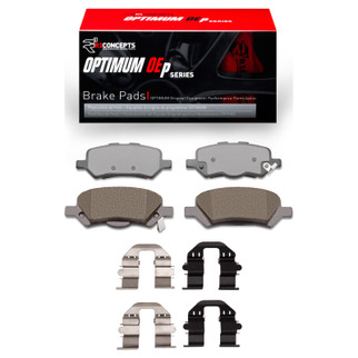 R1 09-15 Toyota Venza Rear Optimum OE Pads & Hardware Kit