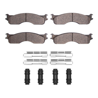 R1 04-04 Dodge Ram 1500 Pickup Front Semi Met Pads & Hardware Kit