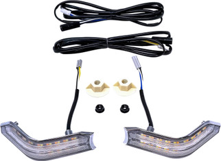 Cowl Light Kit Chrome Drl+sequential Led Hon