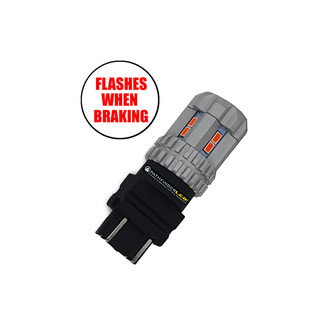 3157 Ultra Flash Led Bulb Ea Flashes 4x When Braking