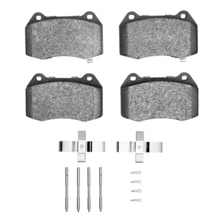R1 04-06 Nissan Sentra Front Semi Met Pads & Hardware Kit