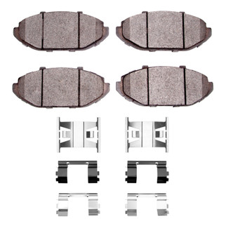 DFC 98-02 Ford Crown Victoria Front 4000 HybriDynamic Brake Pads and Hardware Kit