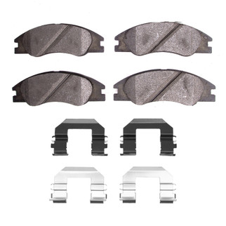 R1 04-09 Kia Spectra5 Front Ceramic Brake Pads & Hardware Kit