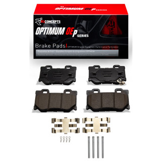 R1 2008-2025 Infiniti FX50 Rear R1 Optimum OE Pads & Hardware Kit