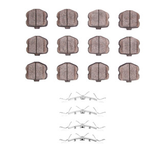 R1 2006-2013 Chevrolet Corvette Front R1 Optimum OE Pads & Hardware Kit