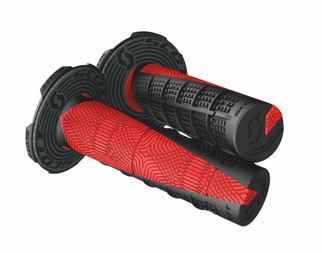 Black/Neon Red