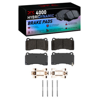 DFC 09-21 Nissan GT-R Rear 4000 HybriDynamic Brake Pads and Hardware Kit