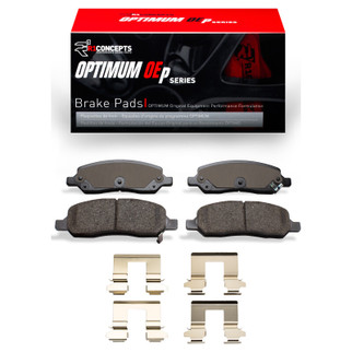 R1 06-11 Buick Lucerne Rear Optimum OE Pads & Hardware Kit