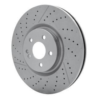 DFC 14-19 Mercedes-Benz GLA45 AMG Front Drilled and Slotted Brake Rotor