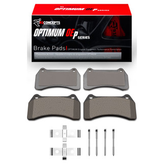 R1 2003-2005 Jaguar XJR Front R1 Optimum OE Pads & Hardware Kit