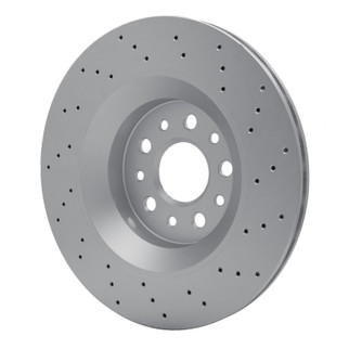 DFC 17-24 Maserati Levante Rear Drilled GeoSPEC Coated Rotor