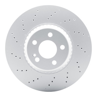 DFC 22-25 Mercedes-Benz C200 (Mexico) Front Drilled GeoSPEC Coated Rotor