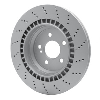 DFC 10-14 Mercedes-Benz CL550 Rear Drilled GeoSPEC Coated Rotor