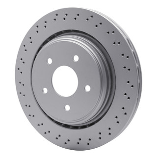 DFC 06-13 Cadillac XLR Rear Drilled GeoSPEC Coated Rotor