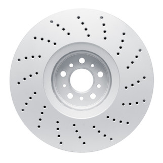 DFC 20-25 BMW X6 Left Front Drilled GeoSPEC Coated Rotor