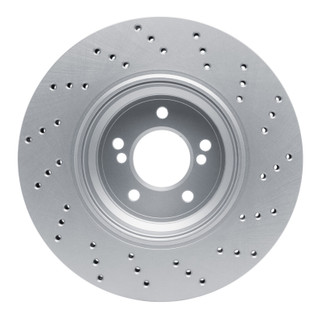 DFC 08-13 BMW M3 Left Rear Drilled GeoSPEC Coated Rotor