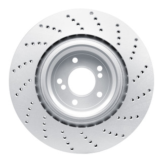 DFC 06-10 BMW M5 Left Rear Drilled GeoSPEC Coated Rotor