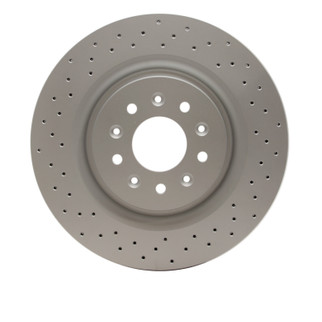 DFC 00-06 Jaguar XKR Front Drilled GeoSPEC Coated Rotor