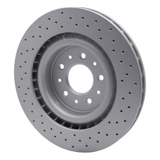 DFC 00-06 Jaguar XKR Front Drilled GeoSPEC Coated Rotor