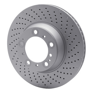 DFC 99-23 Porsche 911 Right Rear Drilled GeoSPEC Coated Rotor
