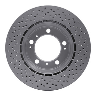 DFC 00-08 Porsche Cayman Rear Drilled GeoSPEC Coated Rotor