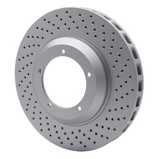 DFC 82-89 Porsche 911 Right Front Drilled GeoSPEC Coated Rotor