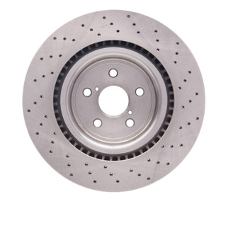 DFC 08-14 Lexus IS F Front Drilled Brake Rotor