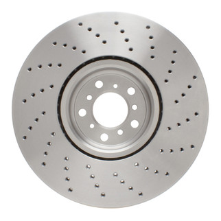 DFC 15-19 BMW X5 Left Front Drilled Brake Rotor