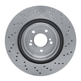DFC 15-20 BMW M2 Left Rear Drilled Brake Rotor