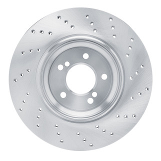DFC 08-13 BMW M3 Left Rear Drilled Brake Rotor
