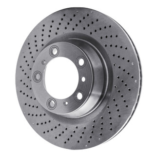 DFC 07-13 Porsche 911 Left Rear Drilled Brake Rotor