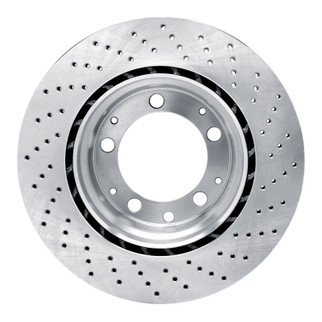 DFC 78-89 Porsche 930 Left Rear Drilled Brake Rotor