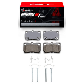 R1 06-13 Lexus GS450H Rear Optimum OE Pads & Hardware Kit