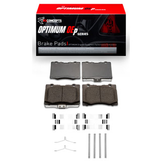 R1 05-12 Acura RL Front Optimum OE Pads & Hardware Kit