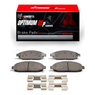 R1 05-10 Jeep Grand Cherokee Front Optimum OE Pads & Hardware Kit