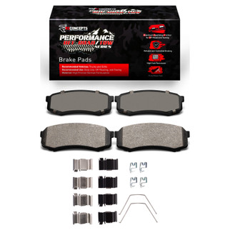 R1 03-24 Toyota 4Runner Rear Performance Off-Road/Tow Brake Pads & Hardware Kit