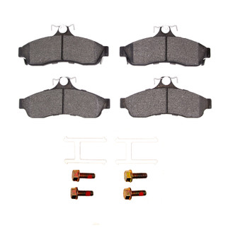 R1 94-96 Chevrolet Caprice Rear Semi Met Pads & Hardware Kit