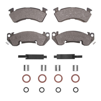 R1 94-96 Chevrolet Caprice Front Semi Met Pads & Hardware Kit